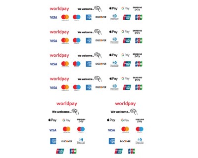 Till Display Sticker - With AMEX